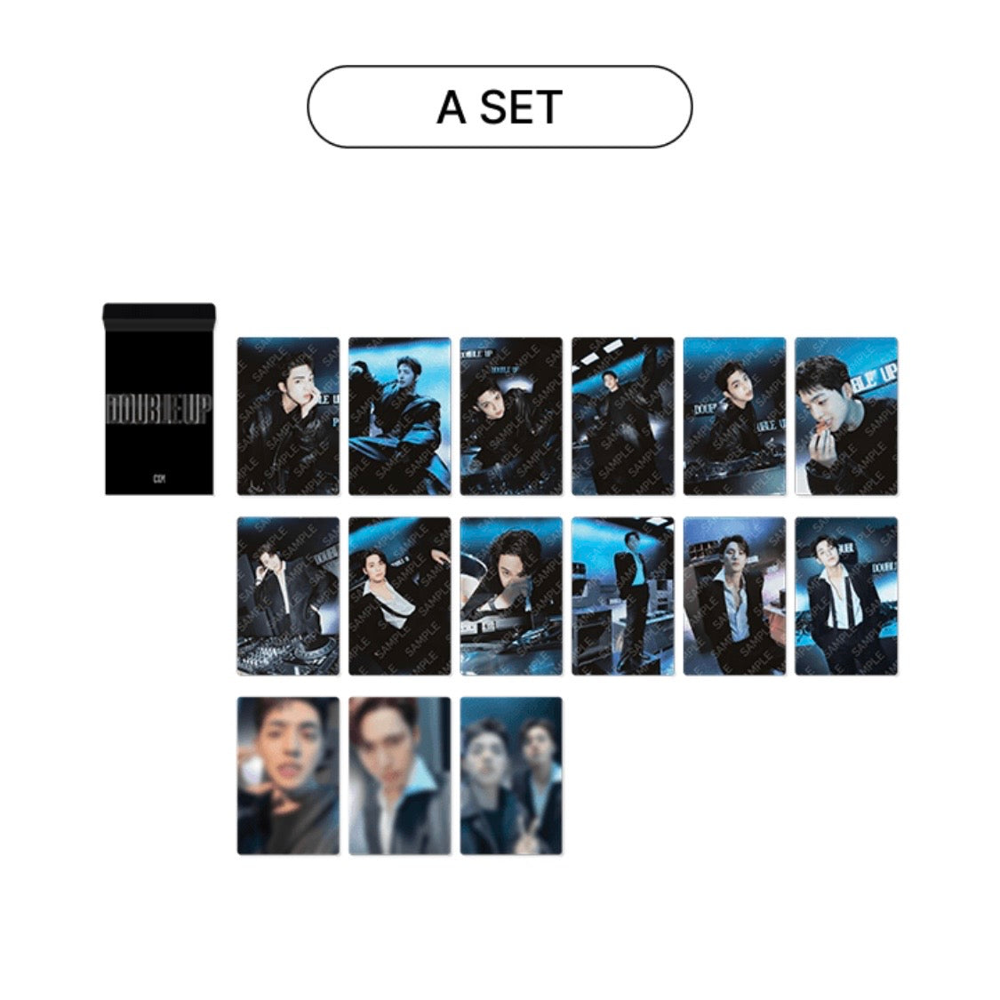 CxM - Double up merch Photocard Set A