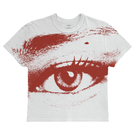 Jennie - Ruby Red Eye Baby Tee size S