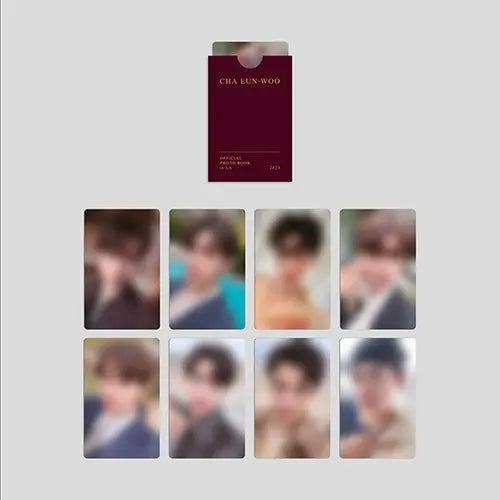 CHA EUN WOO OFFICIAL PHOTOBOOK IN LA PHOTOCARD MD