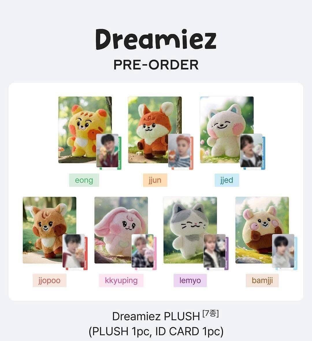 NCT DREAM Dreamiez plush