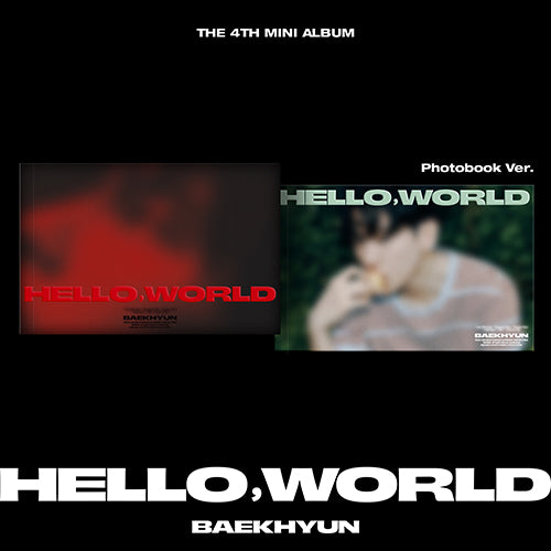 BAEKHYUN - Hello, World [Photobook Ver. - Random Cover]