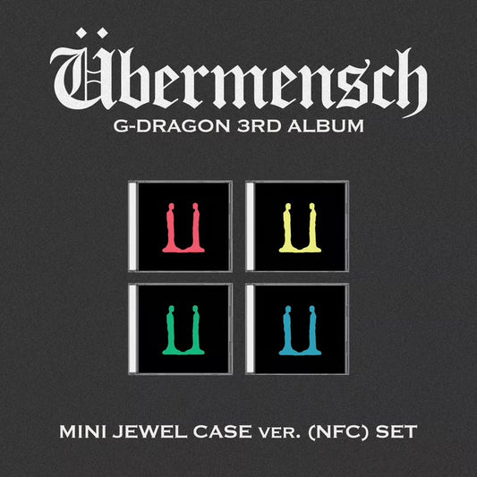 G-DRAGON 3RD ALBUM [Übermensch] MINI JEWEL ver. (NFC)