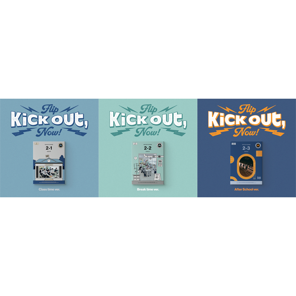 KickFlip - 2nd Mini Album [Kick Out, Flip Now!] (Random Ver.)