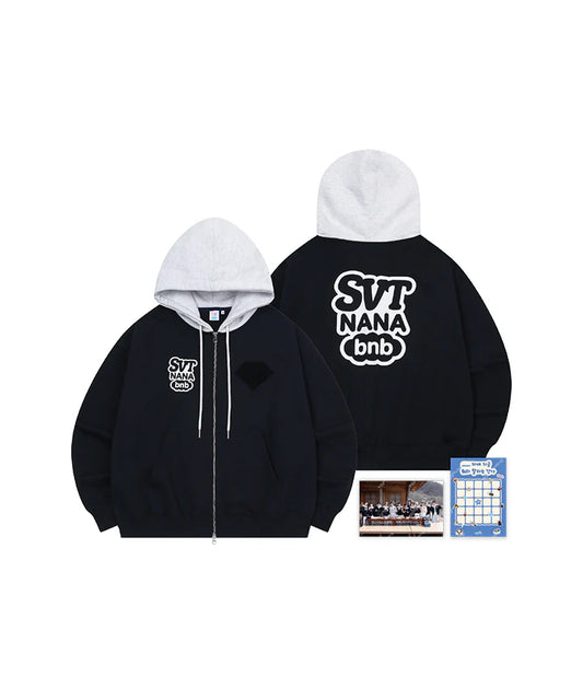 SEVENTEEN - NANA BNB OFFICIAL MD [Zip up hoodie] Size M