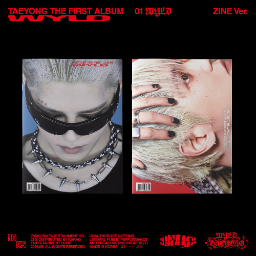 태용(TAEYONG) - 1집 WYLD [Zine Ver. - Random Cover]