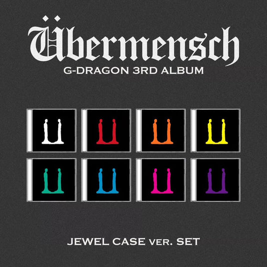 G-DRAGON 3RD ALBUM [Übermensch] JEWEL ver.