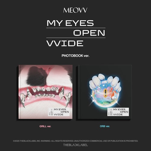MEOVV - MY EYES OPEN VVIDE [PhotoBook ver. - Random Cover]