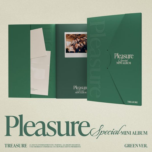TREASURE - SPECIAL MINI ALBUM [PLEASURE] [GREEN VER.]