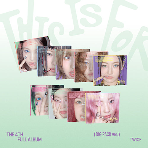 TWICE - THIS IS FOR [DIGIPACK Ver. - Random Cover]