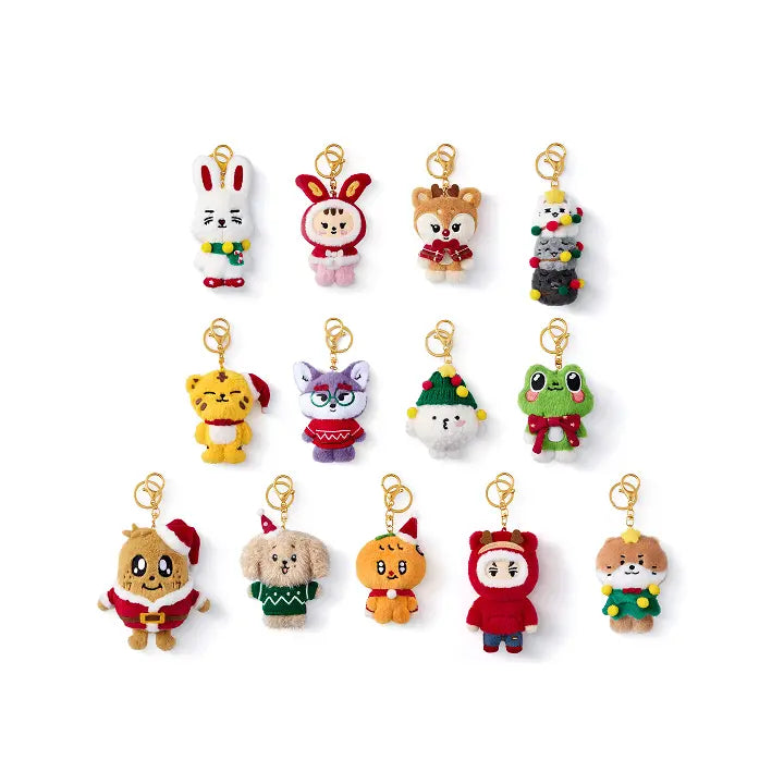 SEVENTEEN Holiday with Miniteen Official Merchandise - Plush Keyring