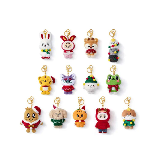SEVENTEEN Holiday with Miniteen Official Merchandise - Plush Keyring