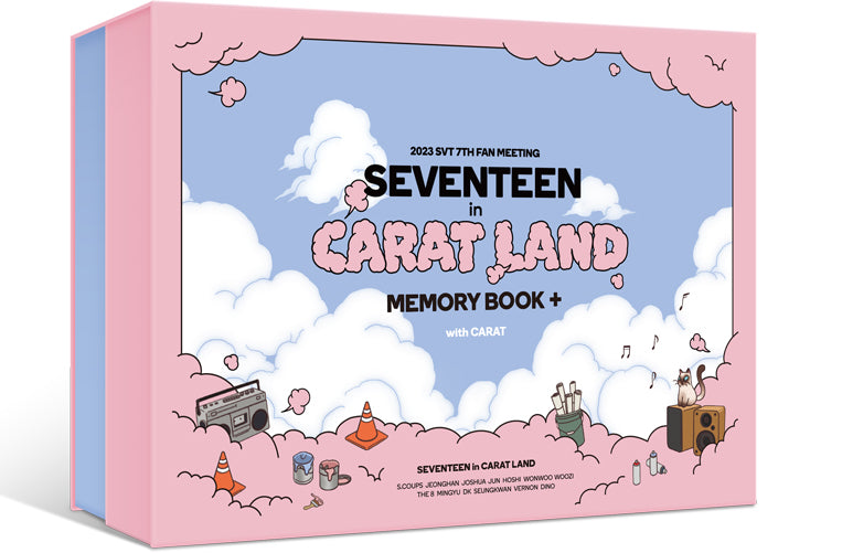 SEVENTEEN - 2023 SVT 7TH FAN MEETING SEVENTEEN in CARAT LAND MEMORY BOOK+ DIGITAL CODE