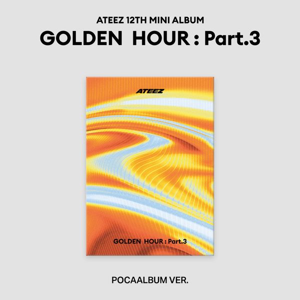 ATEEZ - 12th Mini Album [GOLDEN HOUR : Part.3] (Random Ver.)