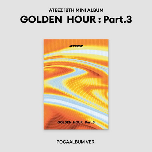 ATEEZ - 12th Mini Album [GOLDEN HOUR : Part.3] (Random Ver.)