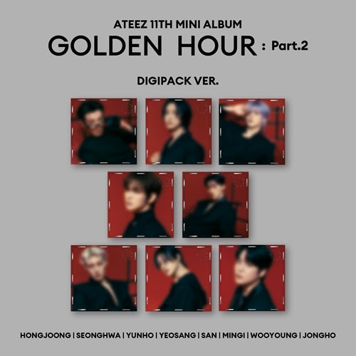 ATEEZ - GOLDEN HOUR : Part.2 [Digipack Ver. - Random Cover]