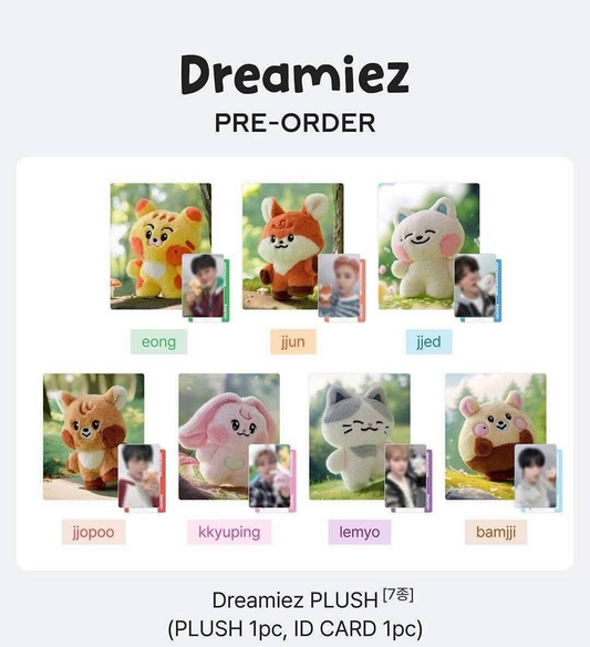 NCT DREAM Dreamiez plush