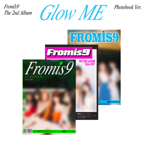 프로미스나인(fromis_9) - 2집 Glow ME [Photobook Ver. - Random Cover]