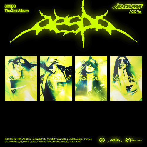 에스파(aespa) - 2집 LEMONADE [ACID Ver. - Random Cover]