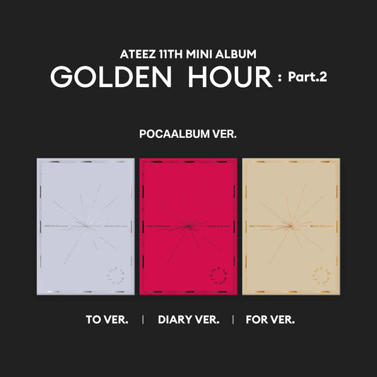 ATEEZ - GOLDEN HOUR : Part.2 [Poca Album]