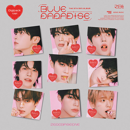 ZEROBASEONE - BLUE PARADISE [Digipack Ver. - Random Cover]