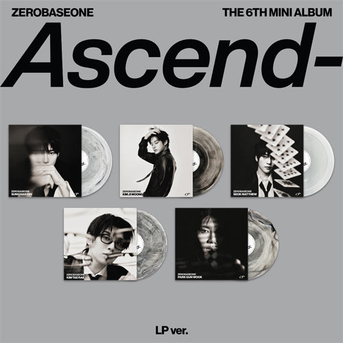 제로베이스원(ZEROBASEONE) - Ascend- [LP Ver. - Random Cover]