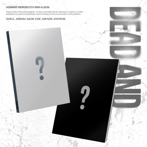 엑스디너리 히어로즈(Xdinary Heroes) - DEAD AND [Photobook Ver. - Random Cover]
