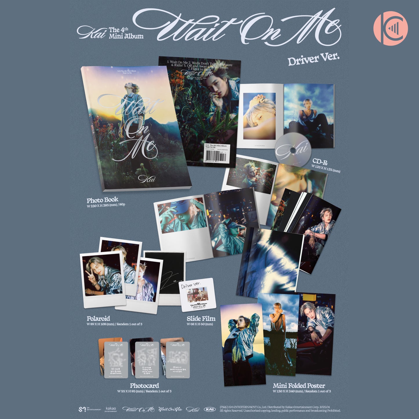 KAI - Wait On Me [Photo Book Ver. - Random Cover]