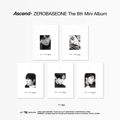 제로베이스원(ZEROBASEONE) - Ascend- [11 Ver. - Random Cover]