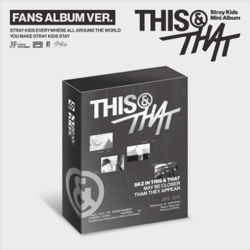 스트레이 키즈(Stray Kids) - THIS & THAT [Fans Album Ver.]