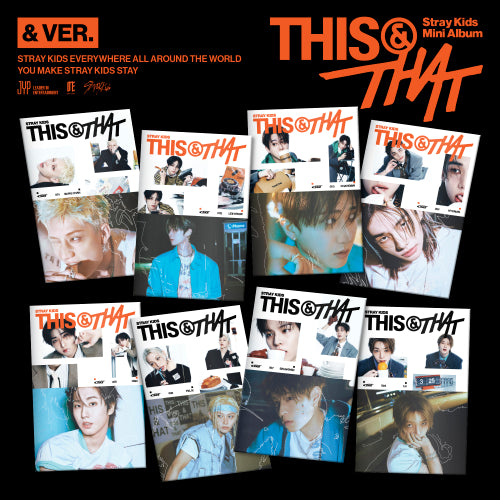 스트레이 키즈(Stray Kids) - THIS & THAT [& Ver. - Random Cover]