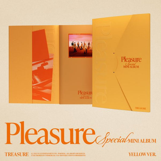 TREASURE - SPECIAL MINI ALBUM [PLEASURE] [YELLOW VER.]