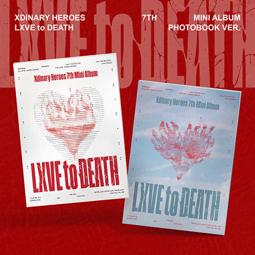 Xdinary Heroes - LXVE to DEATH [Photobook Ver. - Random Cover]