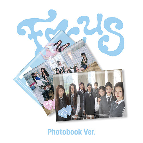 Hearts2Hearts - FOCUS [Photobook Ver. - Random Cover]
