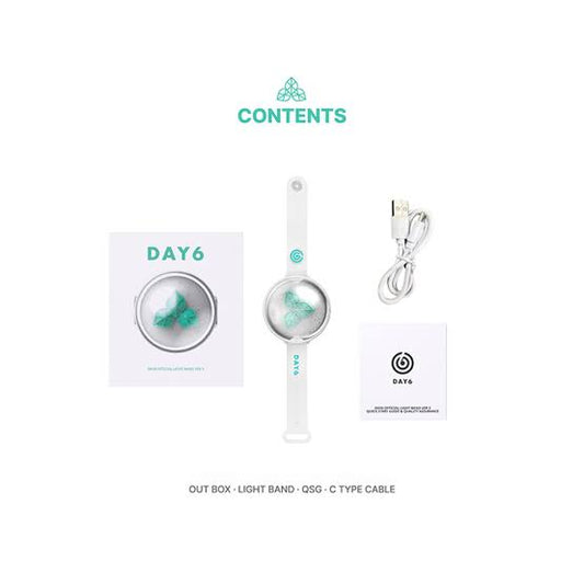 Day6 official Light band ver.3