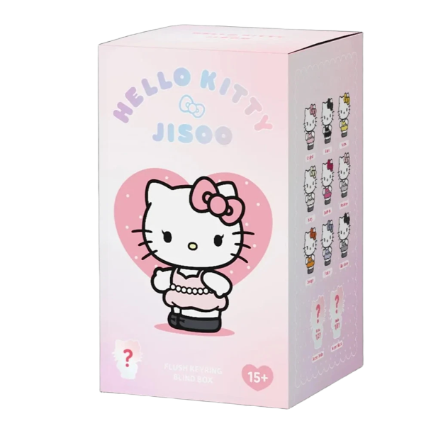 HELLO KITTY x JISOO Random Plush Keychain Blind Box