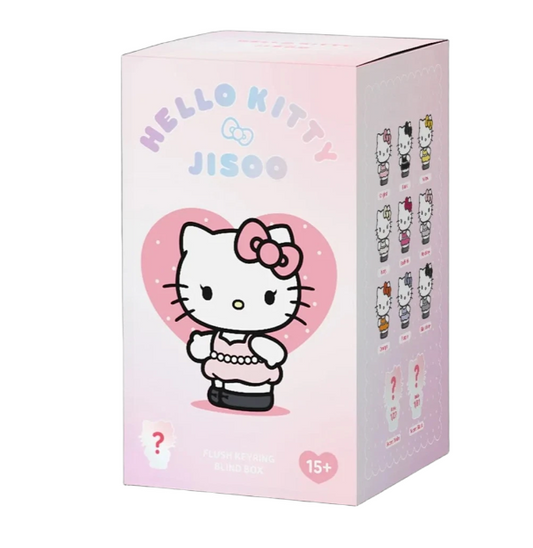 HELLO KITTY x JISOO Random Plush Keychain Blind Box