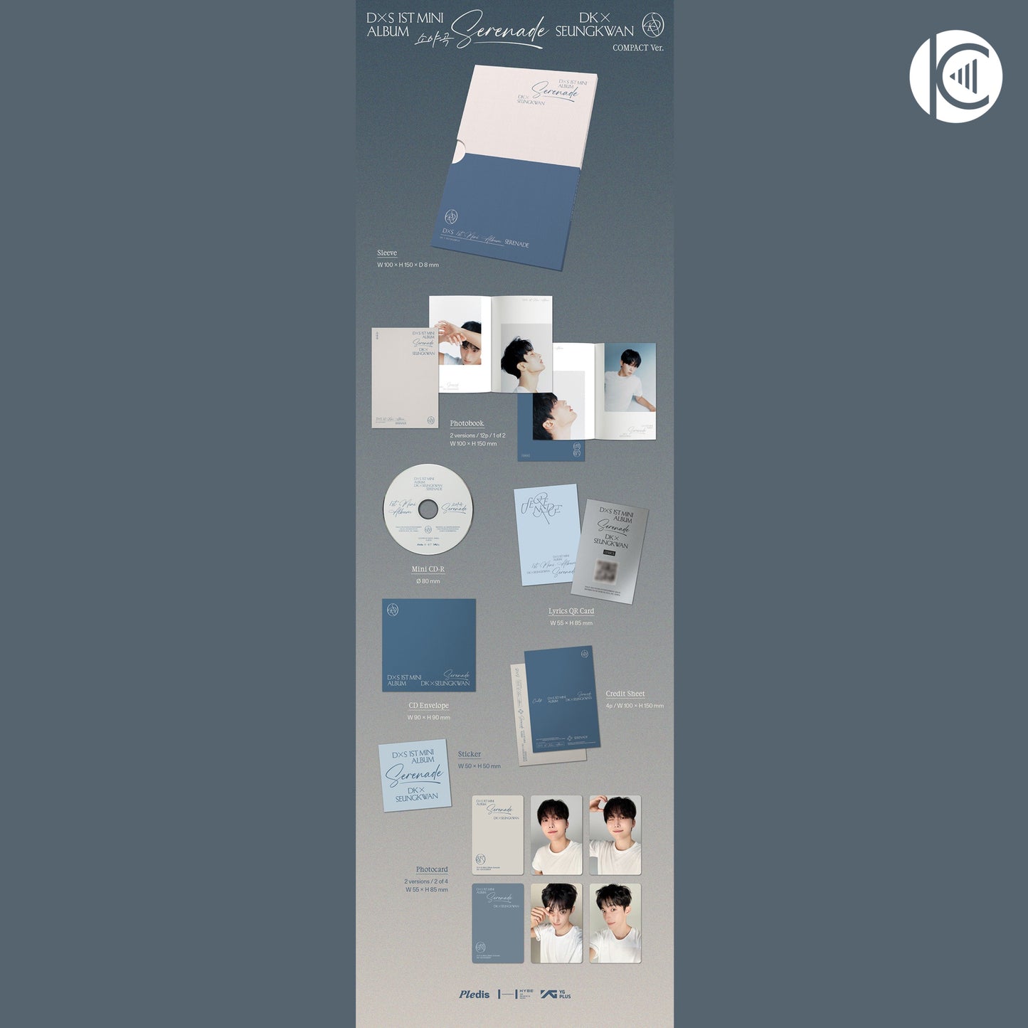 DK X SEUNGKWAN - Serenade album [Compact Ver.]