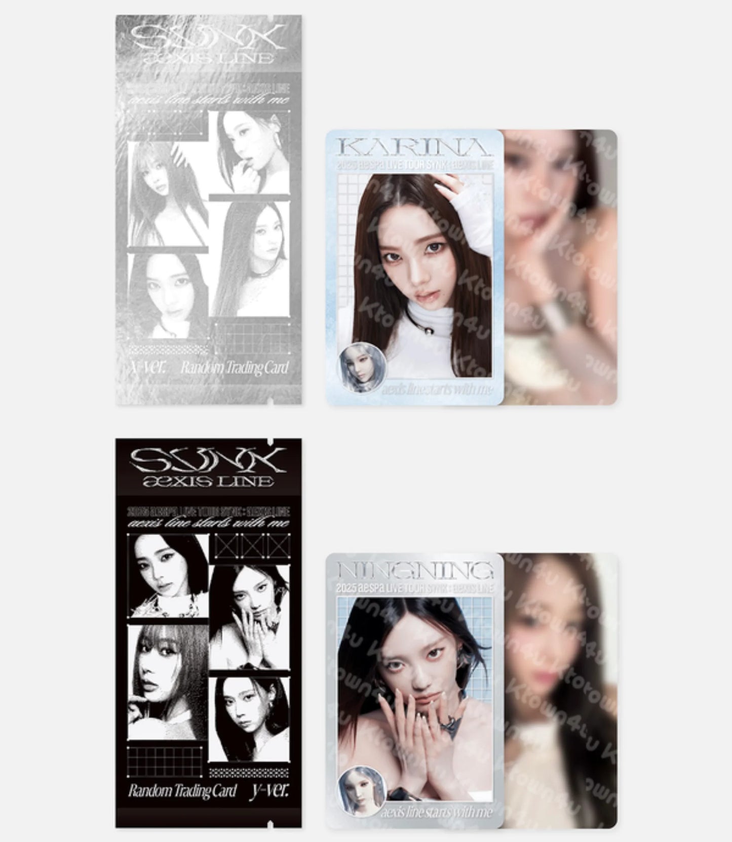 aespa - [SYNK : aeXIS LINE MD] RANDOM TRADING CARD SET