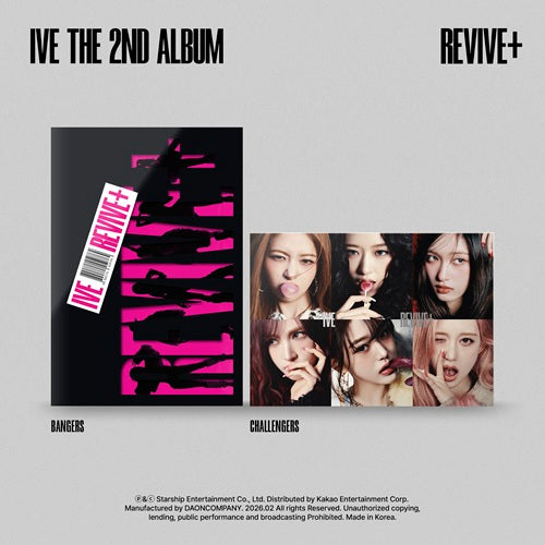 IVE - REVIVE+ [BANGERS Ver./ CHALLENGERS Ver. - Random Cover]