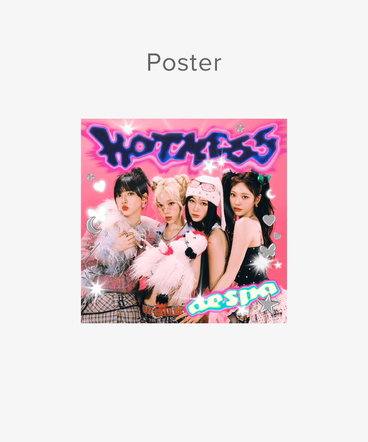 aespa Japan 1st Single 『Hot Mess(Poster Ver.)』