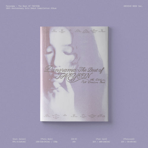 TAEYEON - Panorama : The Best of TAEYEON [Archive Book Ver.]