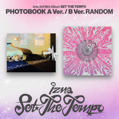 이즈나(IZNA) - SET THE TEMPO [Photobook Ver. - Random Cover]