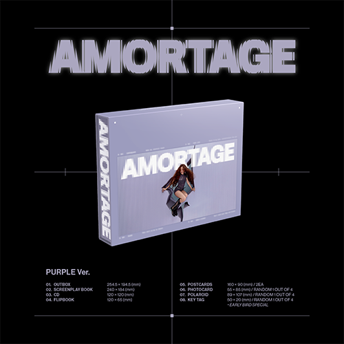 JISOO - AMORTAGE [DELUXE EDITION - Purple Ver.]