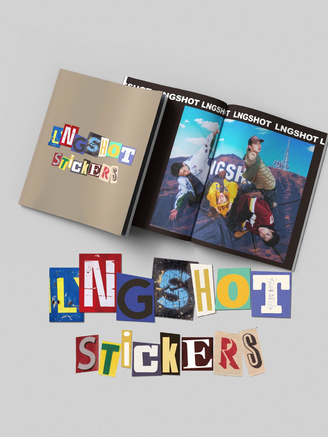 LNGSHOT - Sticker photobook