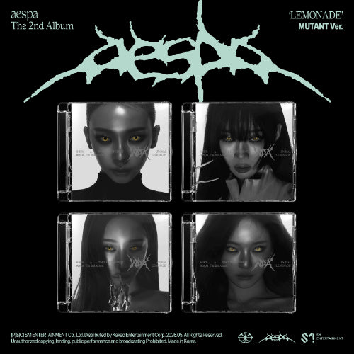 에스파(aespa) - 2집 LEMONADE [MUTANT Ver. - Random Cover]
