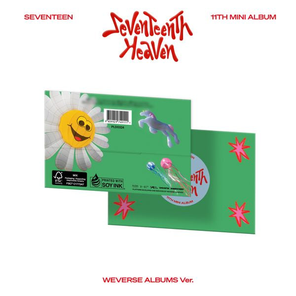 SEVENTEEN - 11th Mini Album [SEVENTEENTH HEAVEN] (Weverse Albums ver.)