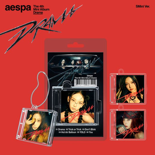 aespa - The 4th Mini Album [Drama] (SMini Ver.) (Smart Album) (Random Ver.)