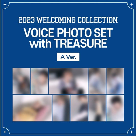 2023 WELCOMING COLLECTION [VOICE PHOTO with TREASURE] A ver.
