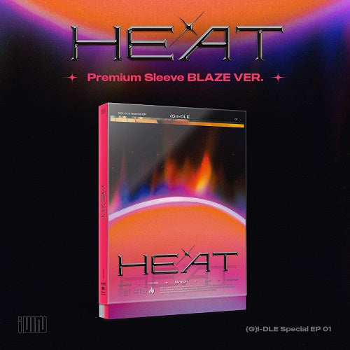 (G)I-DLE - Special Album HEAT [Blaze Ver.]