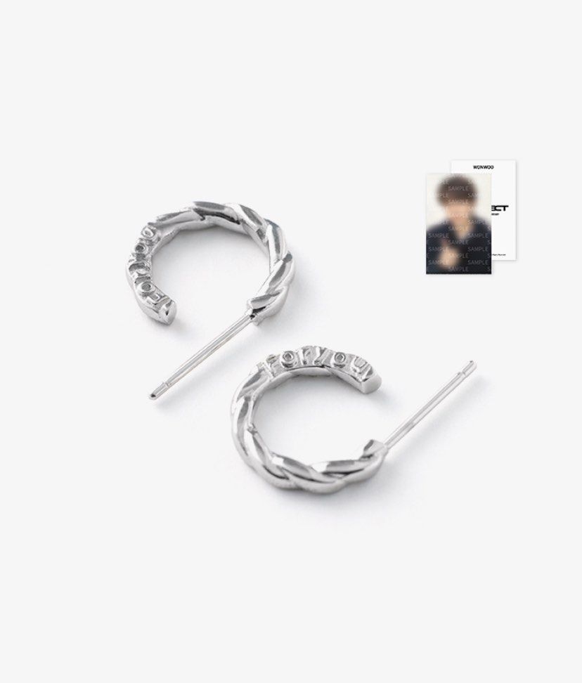 Seventeen 8th Anniversary Wonwoo Earrings